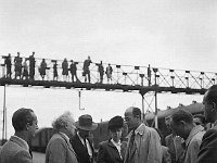 Glavni kolodvor - Trnjanski pješački nathodnik 1950-ih godina